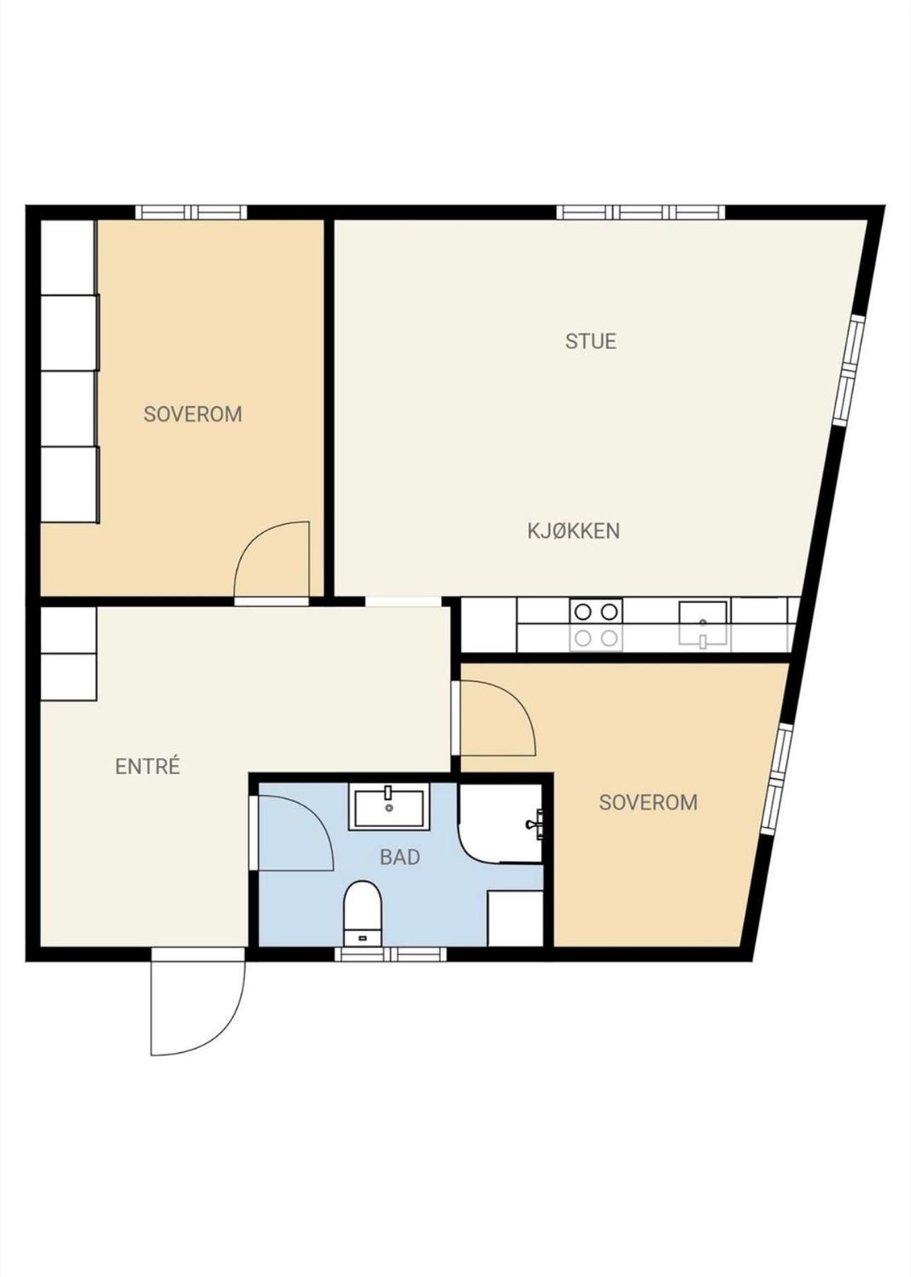 A Place To Stay Stavanger, Apartment 5 - Quality And Free Parking- Exteriér fotografie